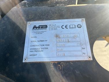 MB 20T Hydraulic Screening Bucket image 11